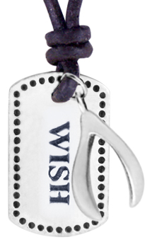 Wish bone pendant