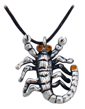 The scorpion pendant