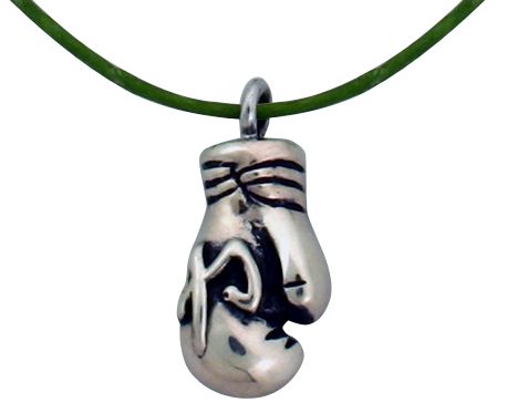 The boxing glove pendant