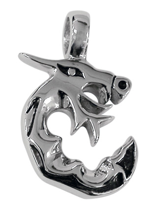 The dragon biker pendant