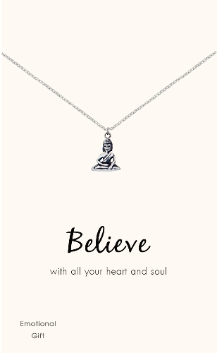 The Buddha silver pendant