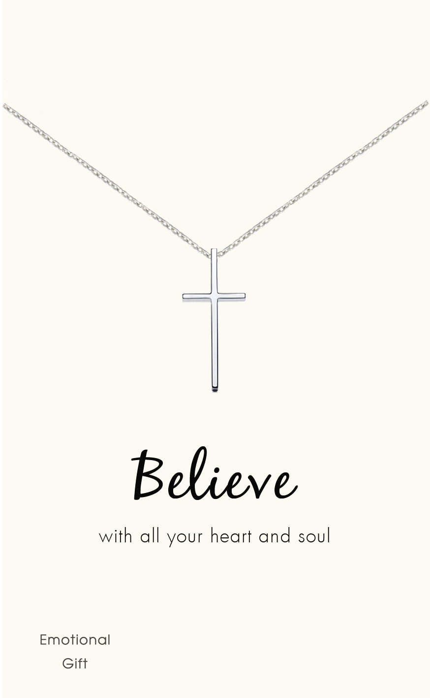 Cross silver pendant