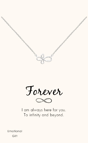 Forever silver pendant