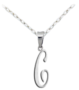 Letter C pendant