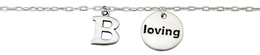 Be Loving Charm Bracelet