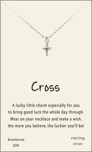 Cross silver pendant