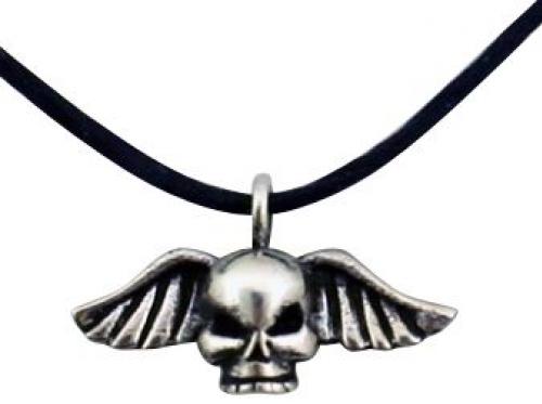 The  flying skull pendant