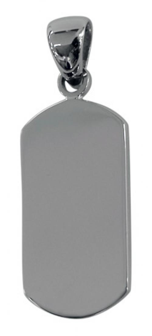 The dog  tag pendant