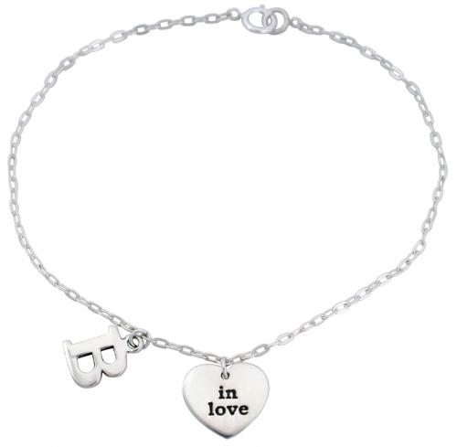 Be In Love Charm Bracelet