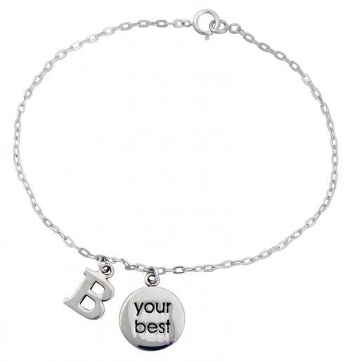 Be Your Best Charm Bracelet