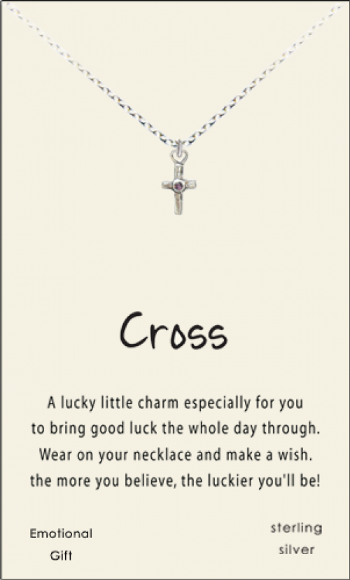 Cross silver pendant